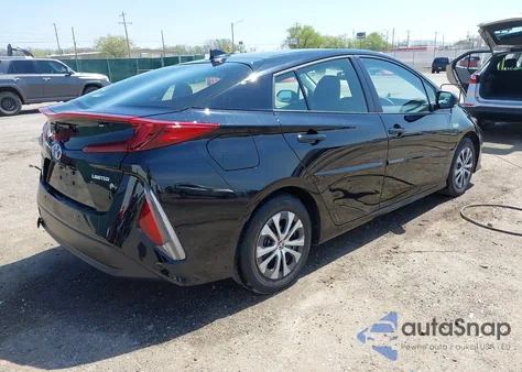 2021 Toyota Prius Prime Limited from USA, damaged, VIN JTDKAMFP5M3187029
